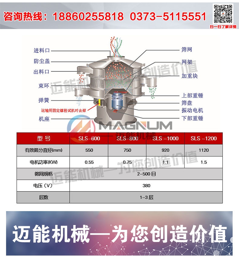 鈷酸鋰塑料振動篩